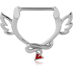 SURGICAL STEEL GRADE 316L NIPPLE CLICKER