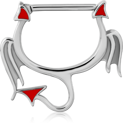 SURGICAL STEEL GRADE 316L NIPPLE CLICKER