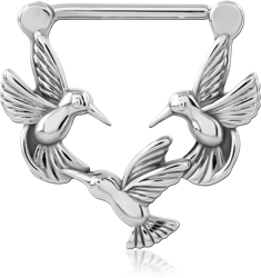 SURGICAL STEEL GRADE 316L NIPPLE CLICKER