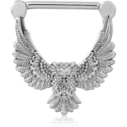 SURGICAL STEEL GRADE 316L NIPPLE CLICKER