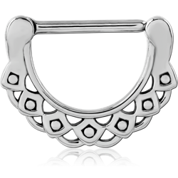 SURGICAL STEEL GRADE 316L NIPPLE CLICKER