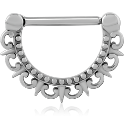 SURGICAL STEEL GRADE 316L NIPPLE CLICKER