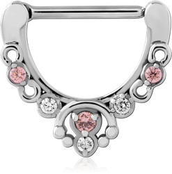 SURGICAL STEEL GRADE 316L NIPPLE CLICKER