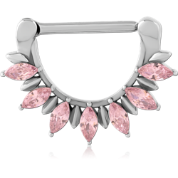 SURGICAL STEEL GRADE 316L NIPPLE CLICKER