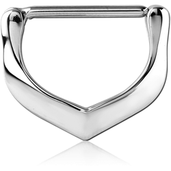 SURGICAL STEEL GRADE 316L NIPPLE CLICKER - V