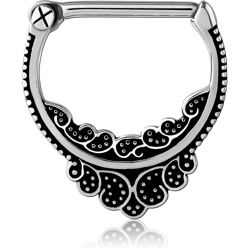 SURGICAL STEEL GRADE 316LNIPPLE CLICKER