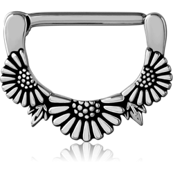 SURGICAL STEEL GRADE 316L NIPPLE CLICKER