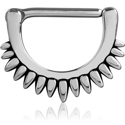 SURGICAL STEEL GRADE 316L NIPPLE CLICKER