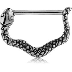 SURGICAL STEEL GRADE 316L NIPPLE CLICKER - SNAKE