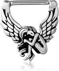 SURGICAL STEEL GRADE 316L NIPPLE CLICKER