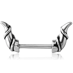 SURGICAL STEEL GRADE 316L NIPPLE SHIELD BAR