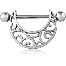 SURGICAL STEEL GRADE 316L NIPPLE SHIELD