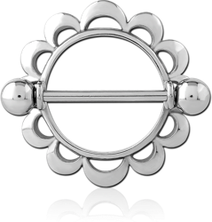 SURGICAL STEEL GRADE 316L NIPPLE SHIELD