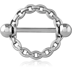 SURGICAL STEEL GRADE 316L NIPPLE SHIELD