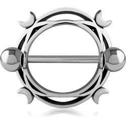 SURGICAL STEEL GRADE 316L NIPPLE SHIELD