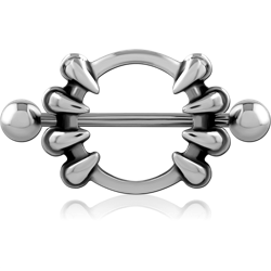 SURGICAL STEEL GRADE 316L NIPPLE SHIELD