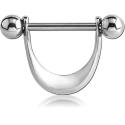 SURGICAL STEEL GRADE 316L NIPPLE SHIELD - U