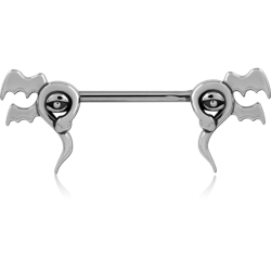 SURGICAL STEEL GRADE 316L NIPPLE BAR