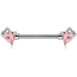 SURGICAL STEEL GRADE 316L NIPPLE BAR