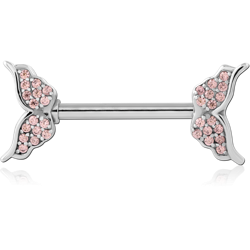 SURGICAL STEEL GRADE 316L NIPPLE BAR