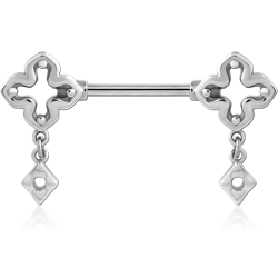 SURGICAL STEEL GRADE 316L NIPPLE BAR
