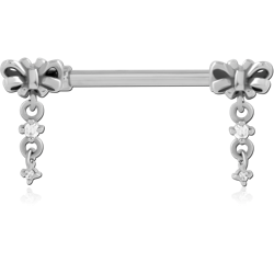SURGICAL STEEL GRADE 316L NIPPLE BAR