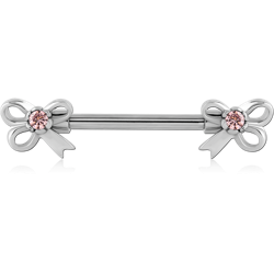 SURGICAL STEEL GRADE 316L NIPPLE BAR