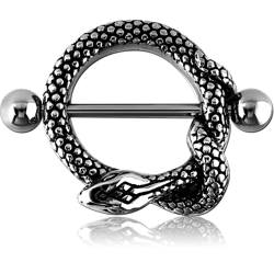 SURGICAL STEEL GRADE 316L NIPPLE SHIELD - SNAKE