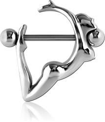 SURGICAL STEEL GRADE 316L NIPPLE SHIELD - FEMALE