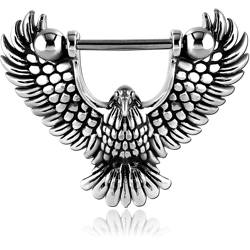 SURGICAL STEEL GRADE 316L NIPPLE SHIELD - EAGLE