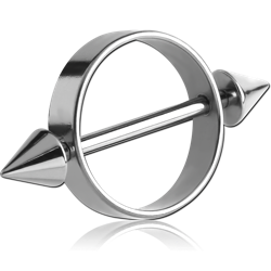 TITANIUM ALLOY NIPPLE SHIELD WITH CONES