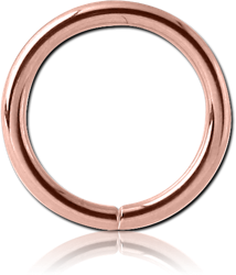 14 KARAT ROSE GOLD CONTINUOUS RING