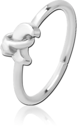 SURGICAL STEEL GRADE 316L SEAMLESS RING - ANNULAR ECLIPSE AND STAR