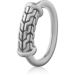 SURGICAL STEEL GRADE 316L SEAMLESS RING