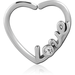 SURGICAL STEEL GRADE 316L SEAMLESS RING