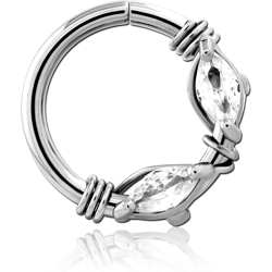 SURGICAL STEEL GRADE 316L SEAMLESS RING