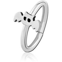 SURGICAL STEEL GRADE 316L SEAMLESS RING