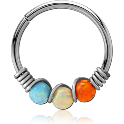 SURGICAL STEEL GRADE 316L SEAMLESS RING