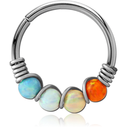 SURGICAL STEEL GRADE 316L SEAMLESS RING