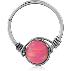 SURGICAL STEEL GRADE 316L SEAMLESS RING