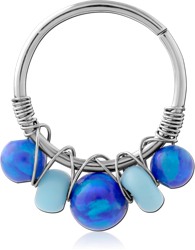 SURGICAL STEEL GRADE 316L SEAMLESS RING