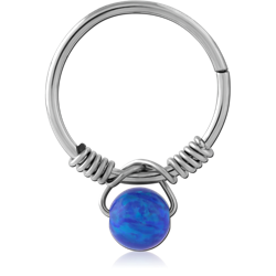 SURGICAL STEEL GRADE 316L SEAMLESS RING