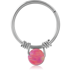 SURGICAL STEEL GRADE 316L SEAMLESS RING