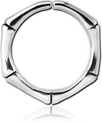 SURGICAL STEEL GRADE 316L SEAMLESS RING