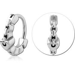 SURGICAL STEEL GRADE 316L NOSE RING CLICKER