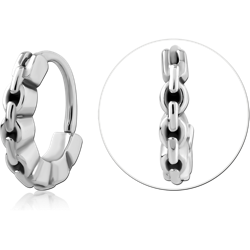 SURGICAL STEEL GRADE 316L NOSE RING CLICKER