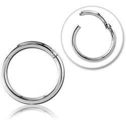 STERILE SURGICAL STEEL GRADE 316L HINGED SEGMENT RING