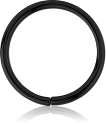 STERILE BLACK PVD COATED SURGICAL STEEL GRADE 316L SEAMLESS RING