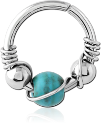 STERILE SURGICAL STEEL GRADE 316L SEAMLESS RING