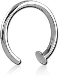 STERILE SURGICAL STEEL GRADE 316L OPEN NOSE RING